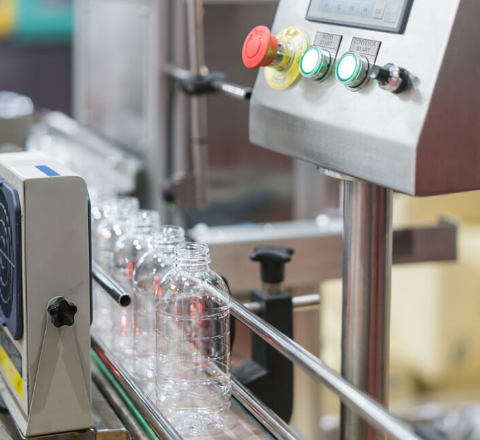Automated bottling line