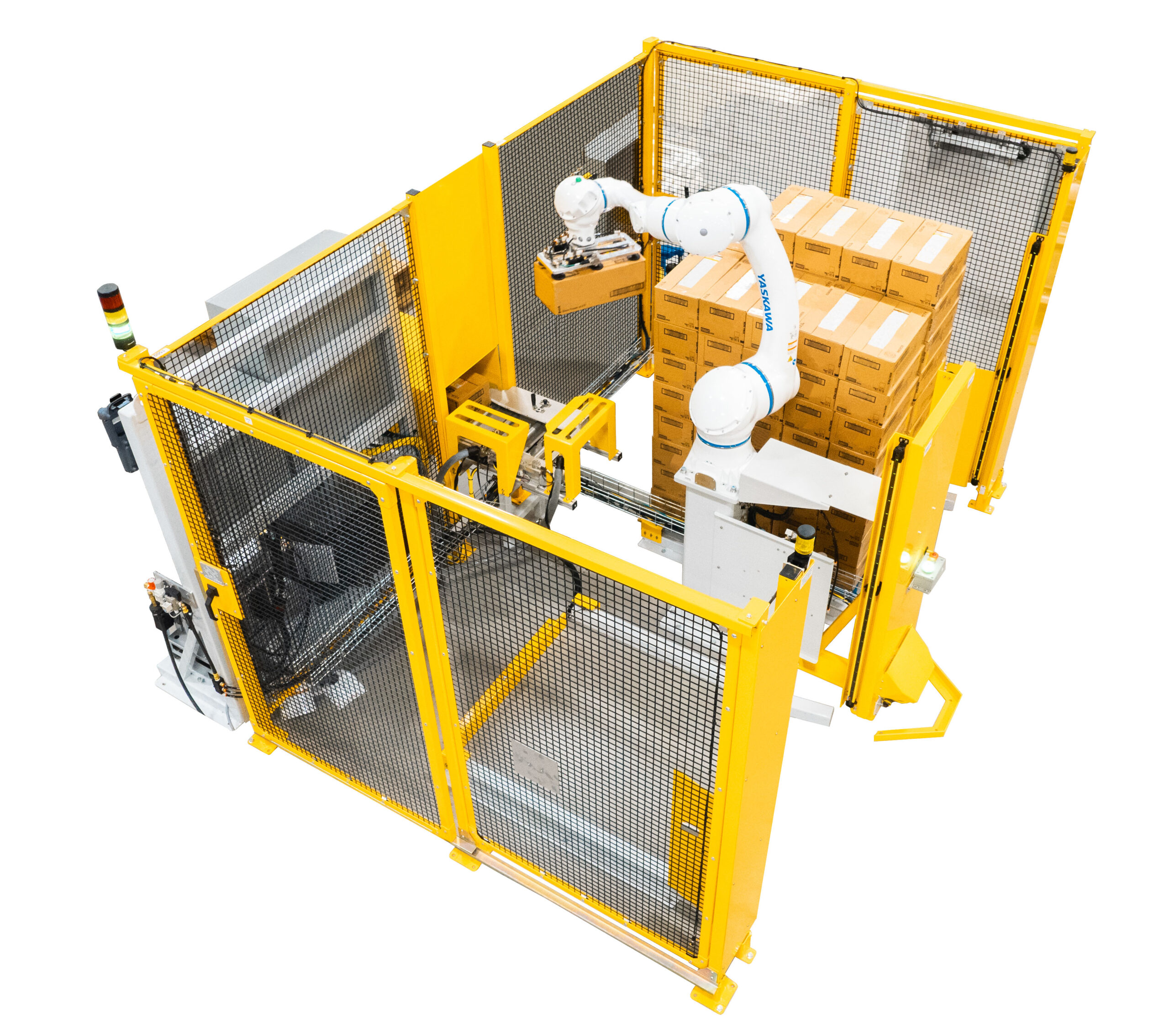 Yaskawa Cobot Palletizing Cell